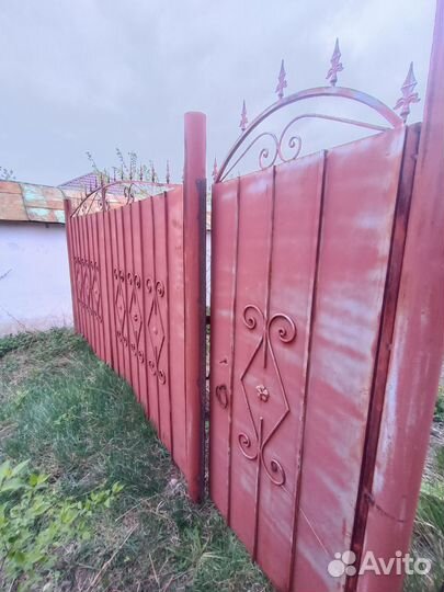 Ворота кованые