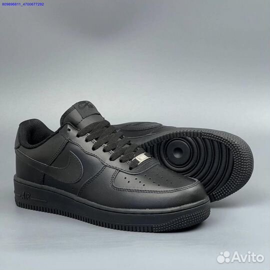 Nike Air Force 1 Black (Арт.47164)