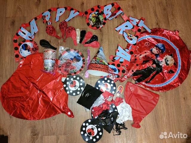 День рождения в стиле Леди баг