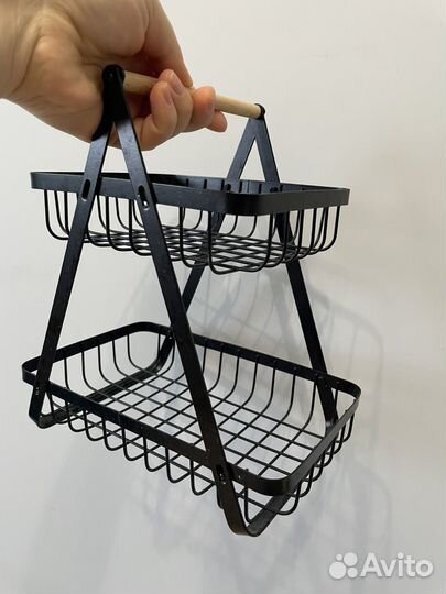 Корзина для фруктов металлическая