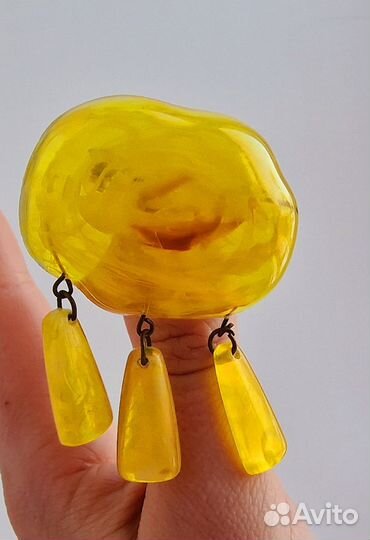 Брошь с подвесками, СССР