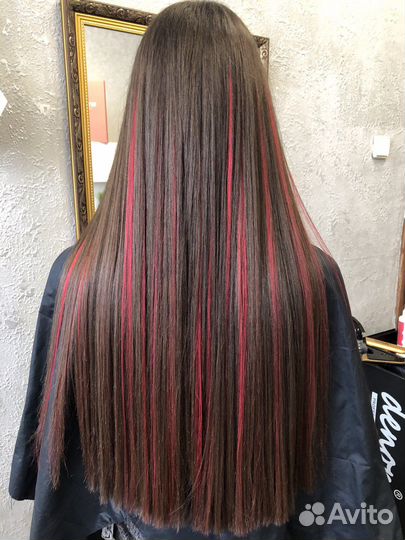 Цветные пряди