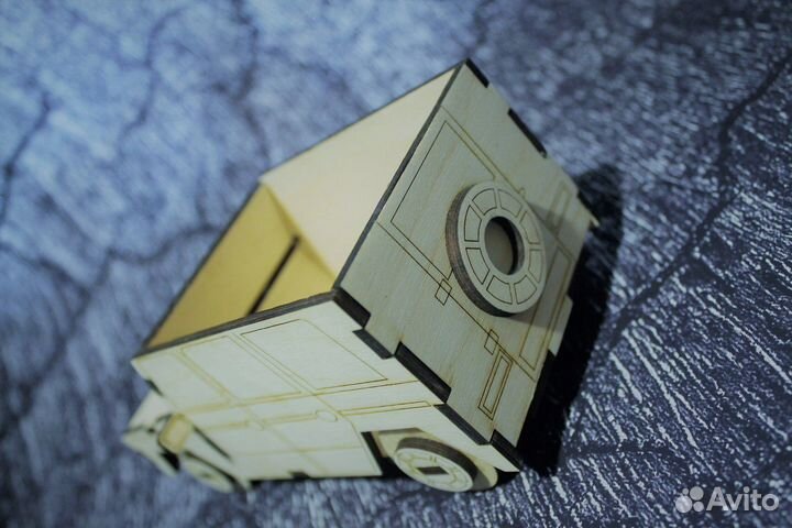 Гелик, Газ аа из фанеры