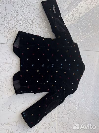 Пиджак из бархата для мальчика