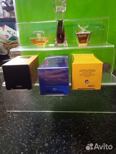 Миниатюры парфюмерии