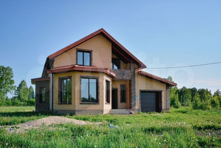 Коттедж 162 м² на участке 12 сот.