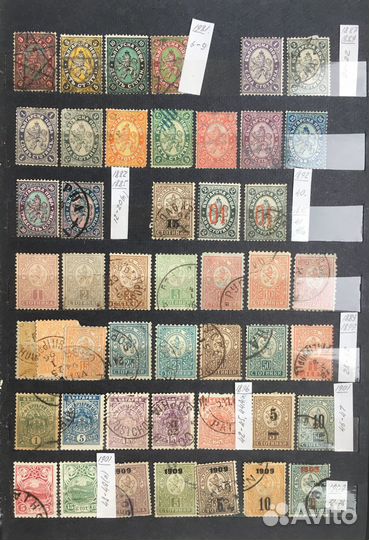 Марки Царство Болгарии 1881-1946 гг., альбом № 1