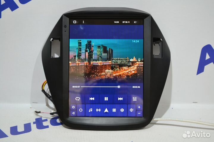 Android магнитола Tesla Hyundai IX35, есть Teyes