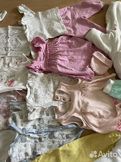 Детские вещи пакетом 56-86р