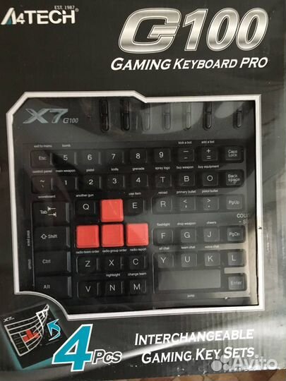 Игровой блок A4tech X7-G100