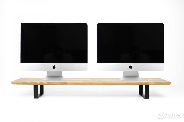 Подставка для монитора из дерева