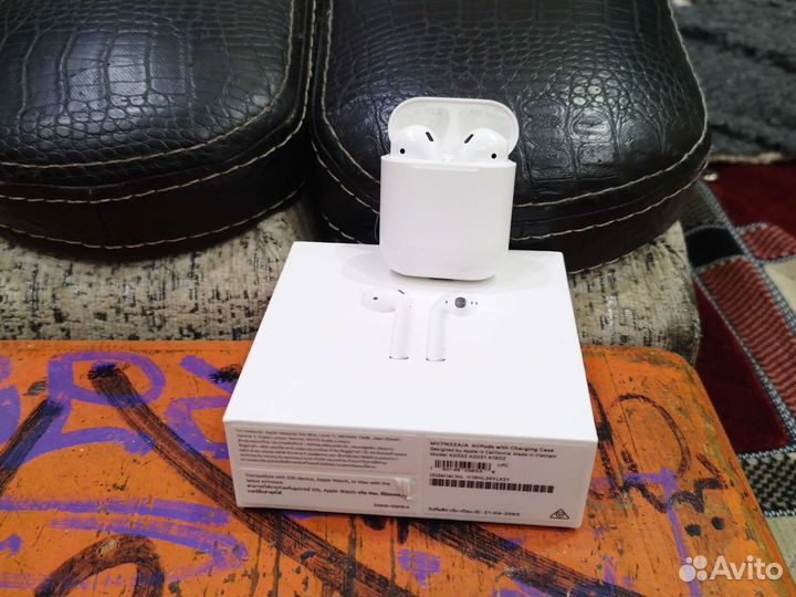 Наушники apple airpods 2