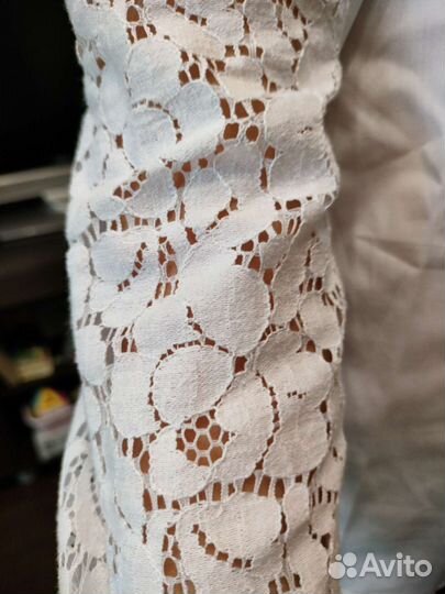 Блузка школьная белая для девочек 122