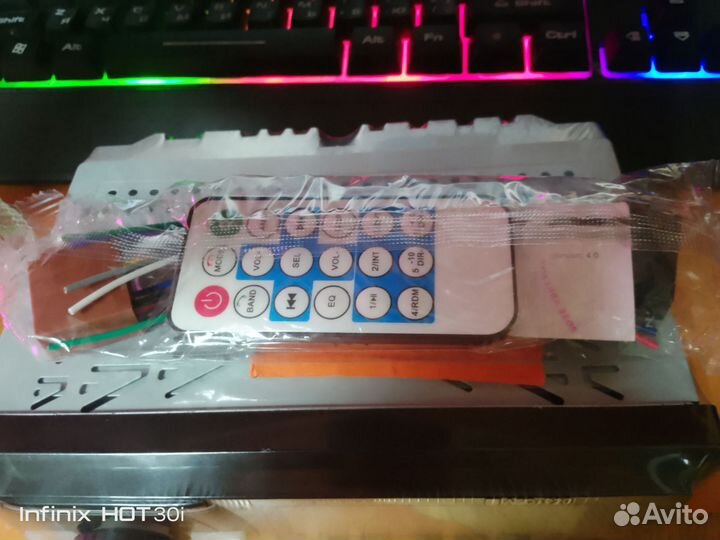 Автомагнитола 1din с bluetooth