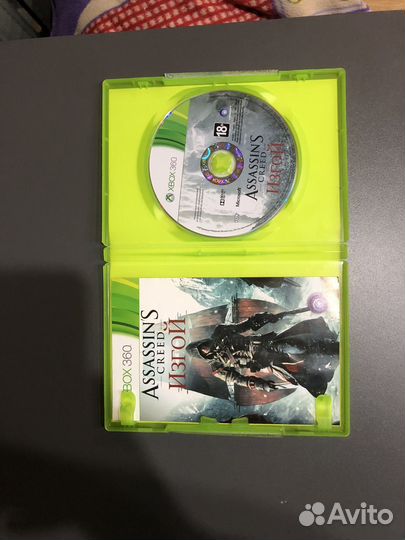 Диски на xbox 360 Assassin's Creed (изгой)