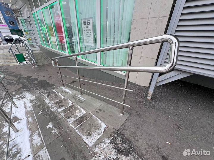 Перила из нержавеющей стали, ограждение