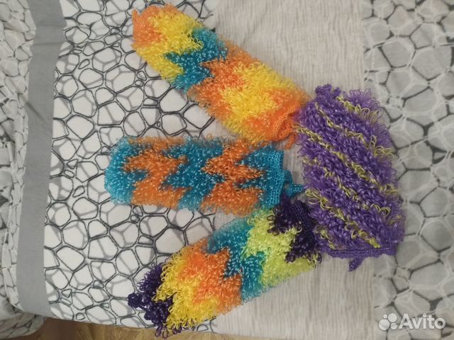 Мочалка ручной работы