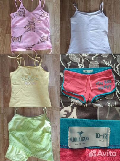 Топик, шорты 12+