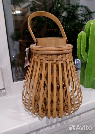 Фонарь подсвечник интерьерный садовый