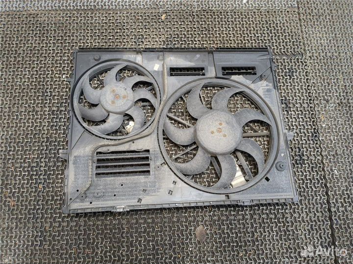 Вентилятор радиатора Volkswagen Touareg, 2004