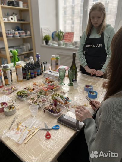 Мастер класс по свечам