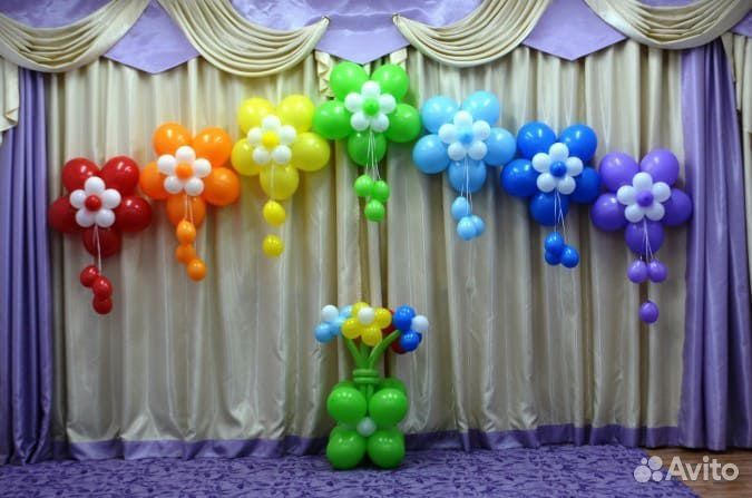 Обучение оформлению шарами