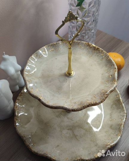 Фруктовница из эпоксидной смолы