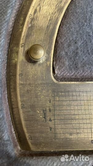 Транспортир геодезический 1940-1950 гг