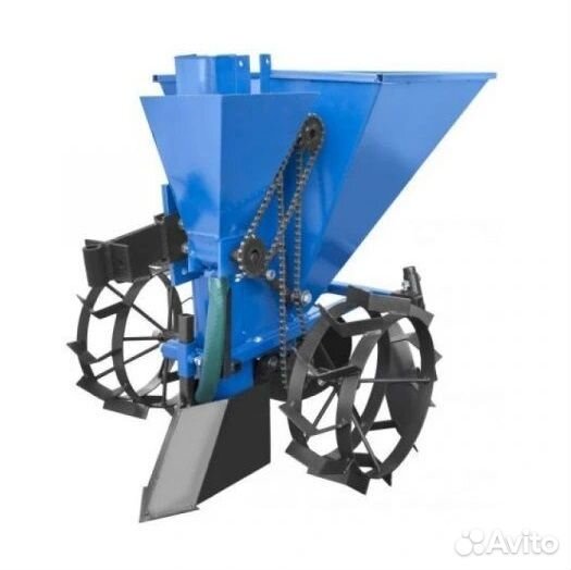 Картофелесажалка с дозатором для удобрений