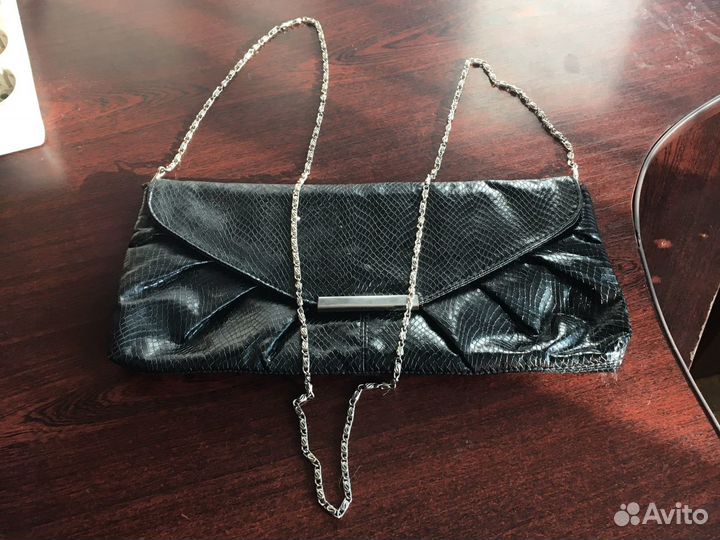 Клатч черный