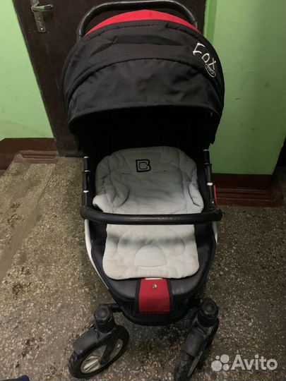 Коляска 2 в 1 эко кожа