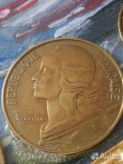 Монеты 1951год Италия Венгрия Франция Испания