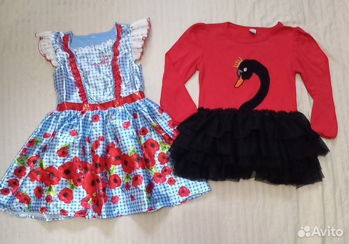 Вещи пакетом на девочку 3-4 года, 4 года