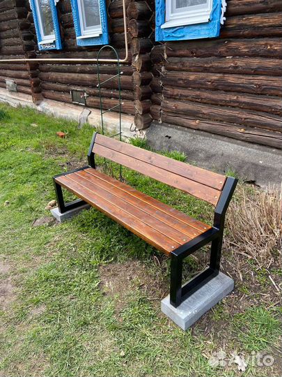 Скамейка садовая парковая