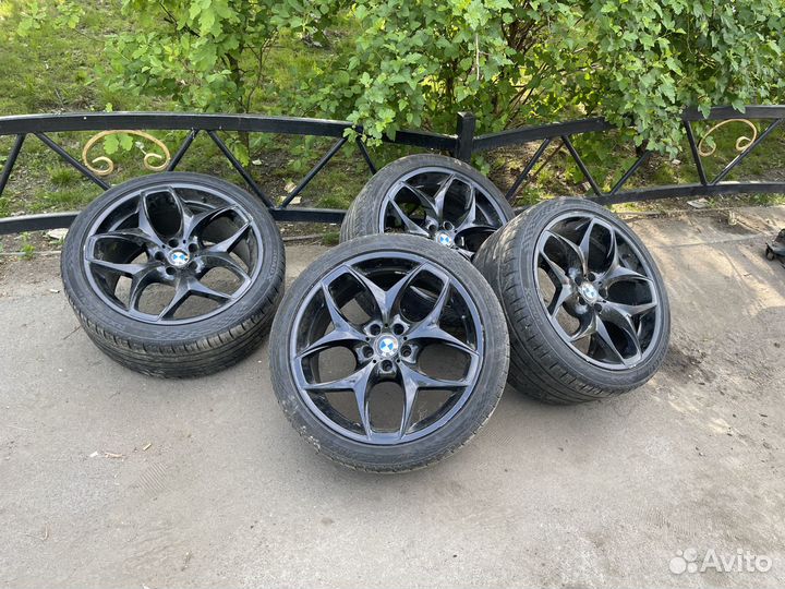 Оригинальный комплект колёс r21 на Bmw x5 x6
