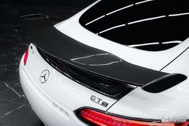 Задний бампер + спойлер GT-R Mercedes AMG GT C190