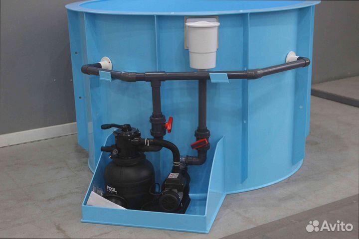 Купель круглая из полипропилена