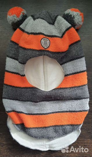 Шапка шлем зима