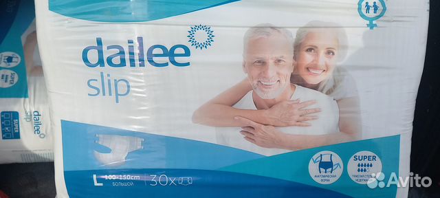 Памперсы для взрослых Dailee slip, размер L