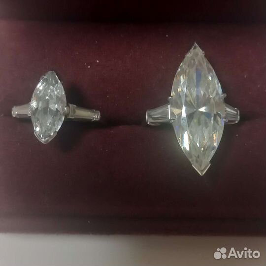 Платиновые кольца USA - винтаж