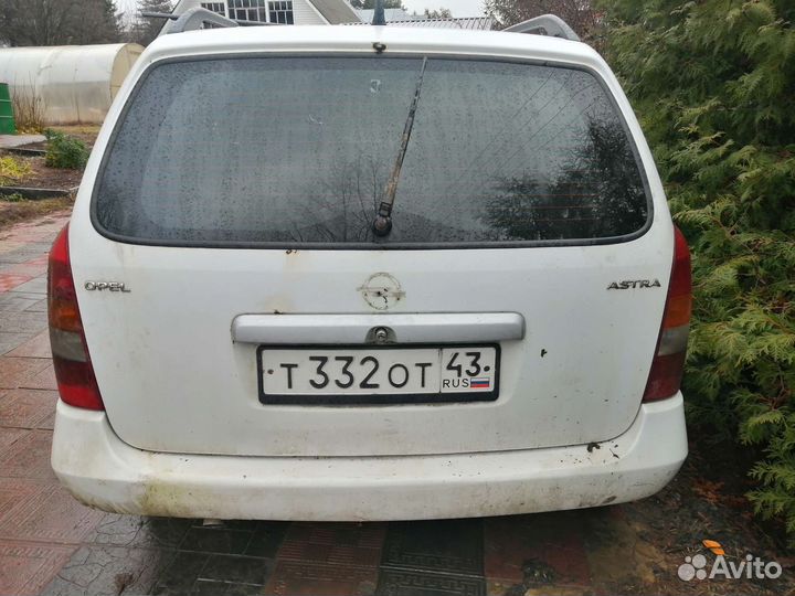 Крышка багажника Opel Astra g