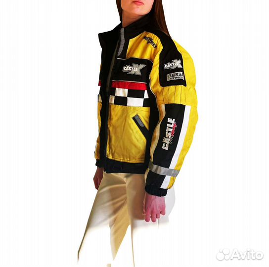 Винтажная гоночная куртка Castle Y2K