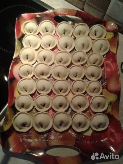 Домашние пельмени ручной лепки