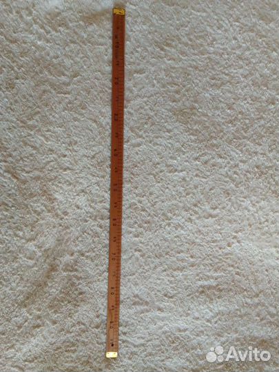 Метр деревянный портновский