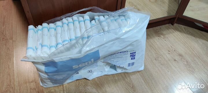 Подгузники для взрослых seni standart air medium 2