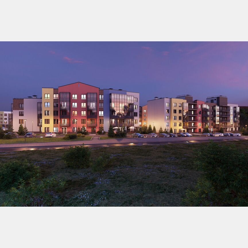 2-к. квартира, 55,7 м², 3/5 эт.