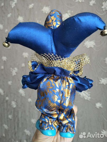 Петрушка интерьерная фигурка Винтаж 22 см