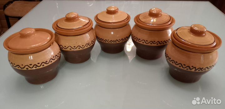 Горшок для запекания 0,5л