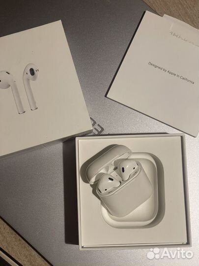 Наушники apple airpods 2