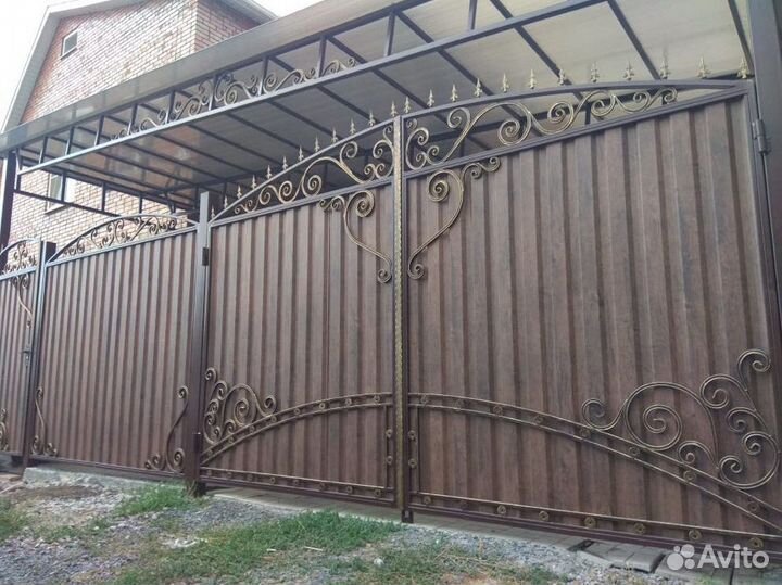 Ворота Заборы Навесы